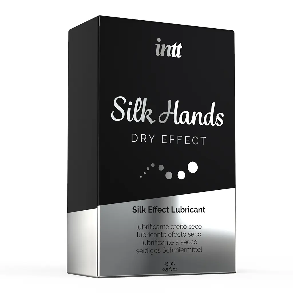 Лубрикант Intt Silk Hands на силіконовій основі, 15 мл - фото 3