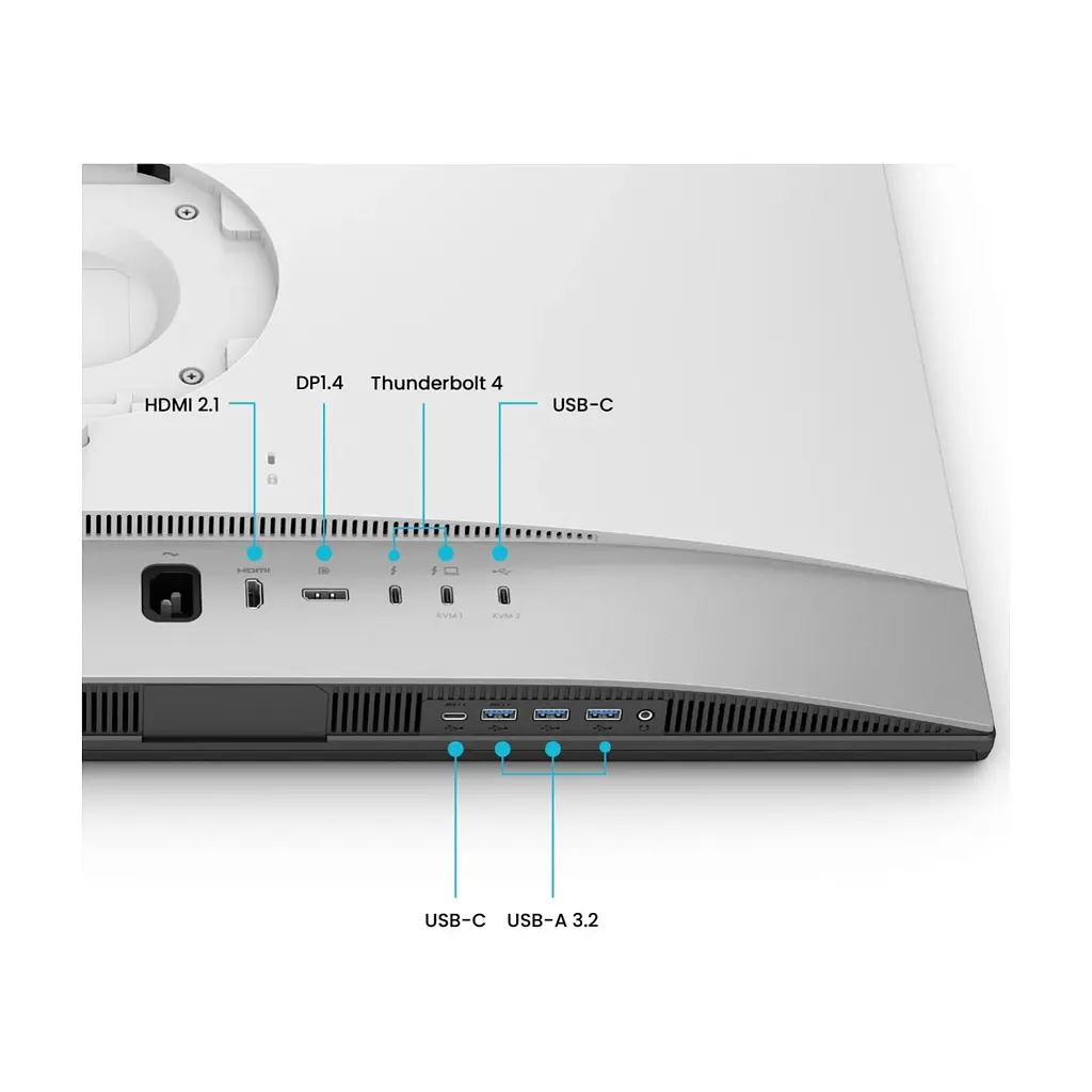 Монітор BenQ PD3226G White-Silver - фото 8