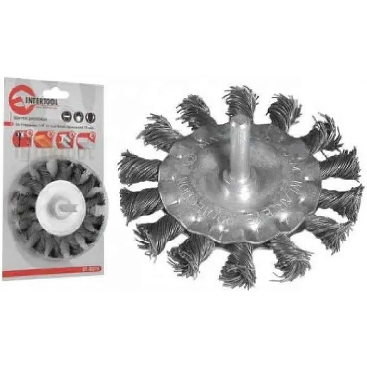 Щітка кільцева INTERTOOL d=100 кільцева (BT-8100)