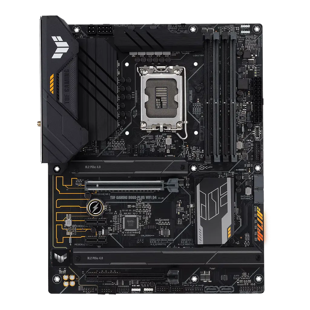Материнська плата Asus B660-Plus TUF Gaming Wi-Fi D4 LGA 1700 (TUF GAMING B660-PLUS WIFI D4) Б/В