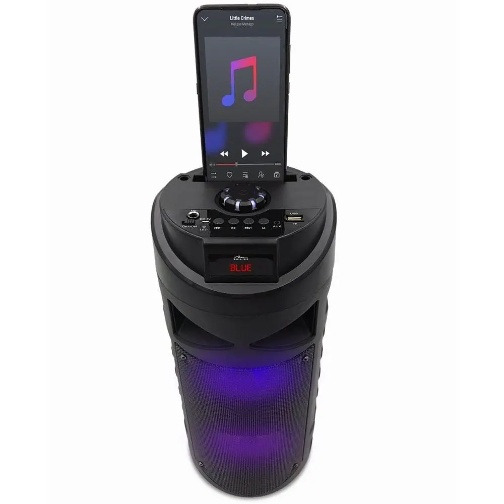 Акустична система 1.0 Media-Tech 30W, Bluetooth/FM/AUX/SD/USB/КАРАОКЕ/LED чорна (MT3165) - фото 5