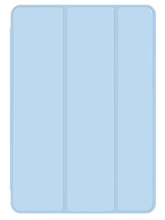 Чехол-книжка CDK для Apple iPad 10.2" 8gen 2020 экокожа/силикон Smart Case cлот cтилус (011189) white ice - фото 4