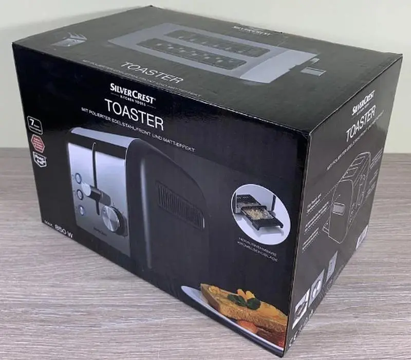 Тостер Silver Crest STC 850 C1 black - фото 2