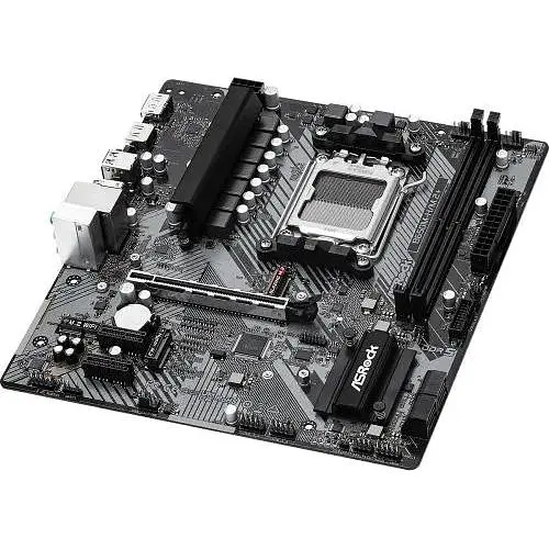 Материнська плата ASRock AM5 B650M-H/M.2+, B650, 2xDDR5, Int.Video (CPU), 4xSATA3, 2xM.2, 1xPCI-E 4.0 16x, 2xPCI-E 4.0 1x, 1x, 1x RTL8111H, 6xUSB3.2/6xUSB2.0, HDMI/DP, Micro ATX - фото 4