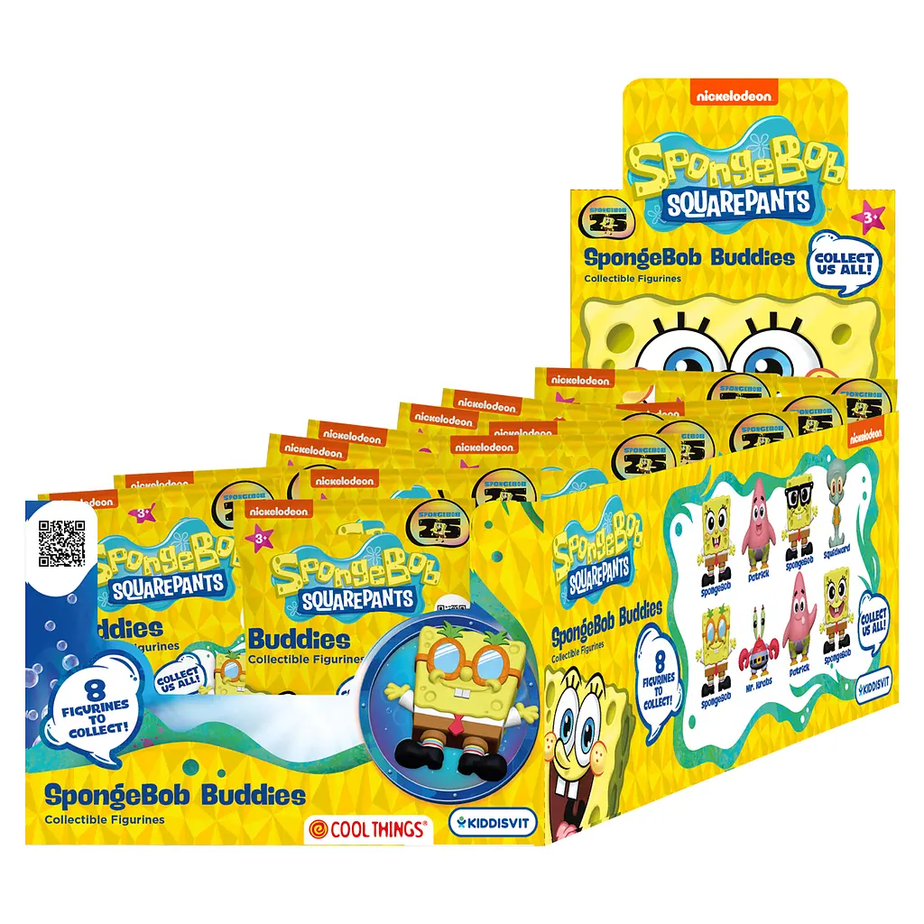 Фигурка-сюрприз Cool Things Buddies 3D Губка Боб (SP007) - фото 3