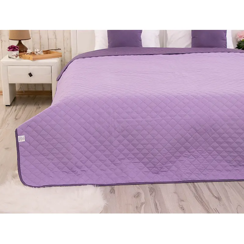 Покривало Руно Violet, 240х220 см, бузково-ожинове (330.52У_Violet) - фото 4