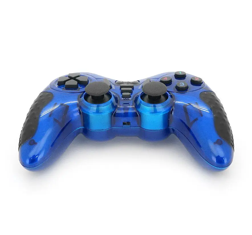 Геймпад бездротовий джойстик Voltronic HJ041Bl PC/PS3/Android/Android TV Blue - фото 3