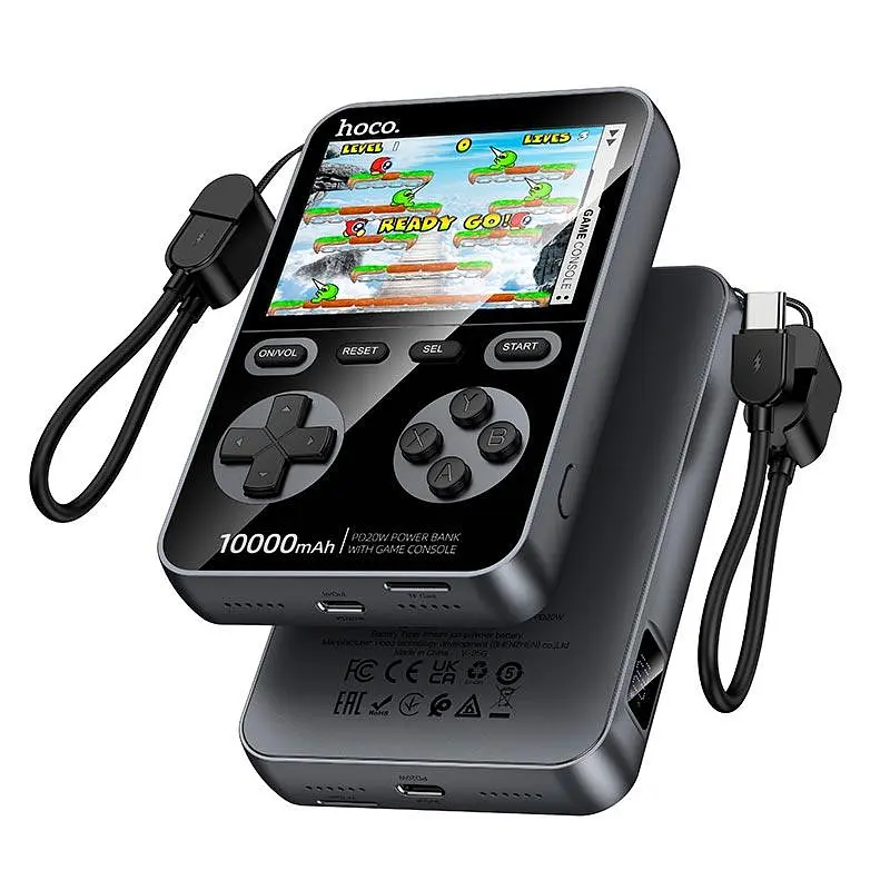 Павер банк + ігрова приставка 2-в-1 HOCO Shine power bank with game console Q47 10000mAh 20W
