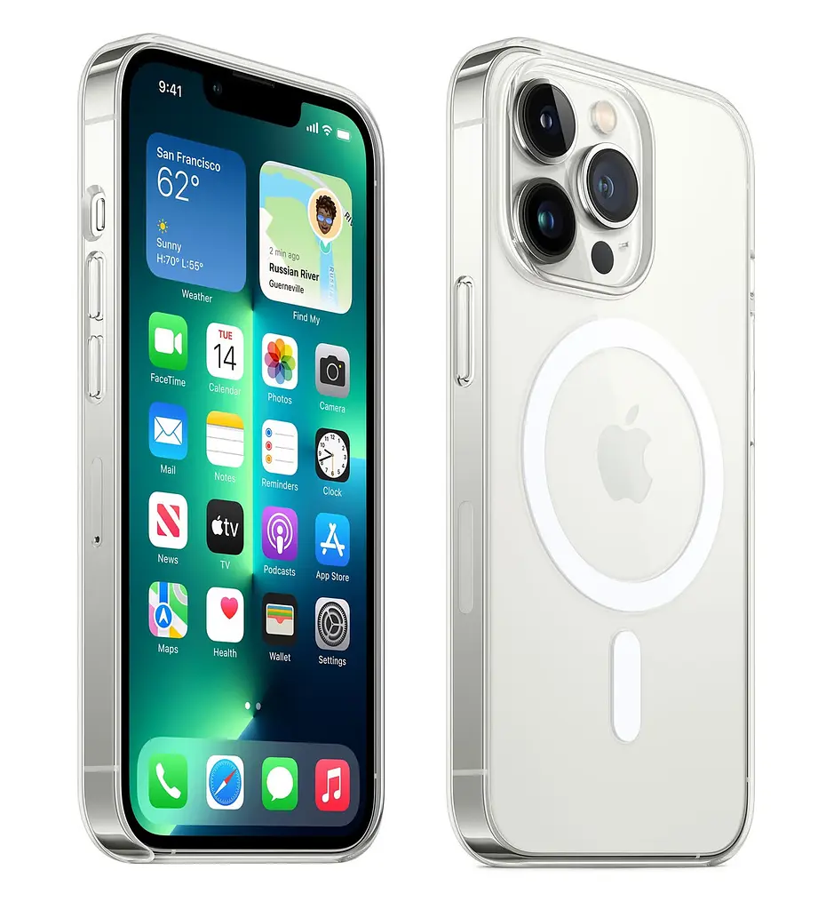 Оригінальний протиударний чохол Apple Clear Case MagSafe для iPhone 13 Pro Max Прозорий (MM313ZE/A) - фото 6