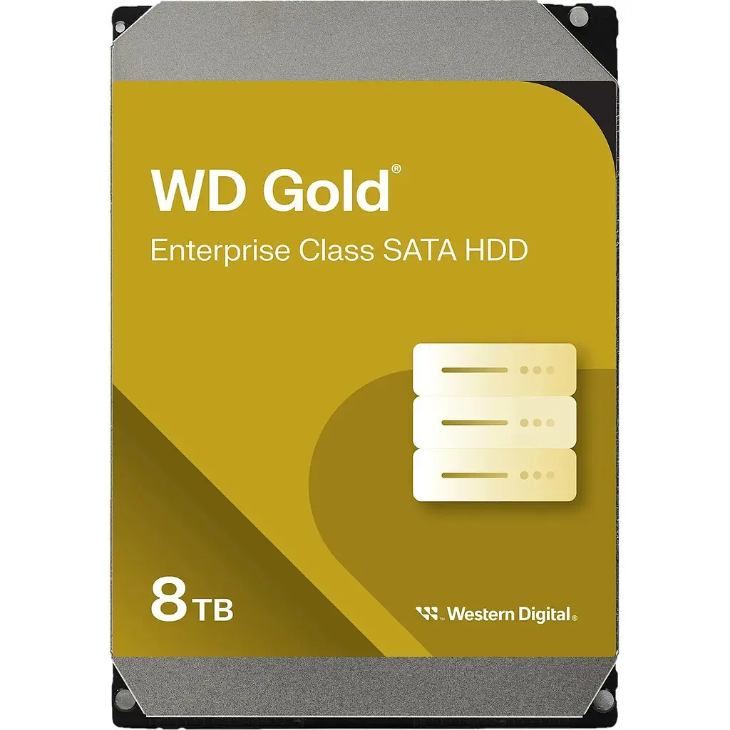 Жесткий диск 3.5` WD Gold Enterprise Class 8ТВ SATA 256MB (WD8005FRYZ) [141171] - фото 2