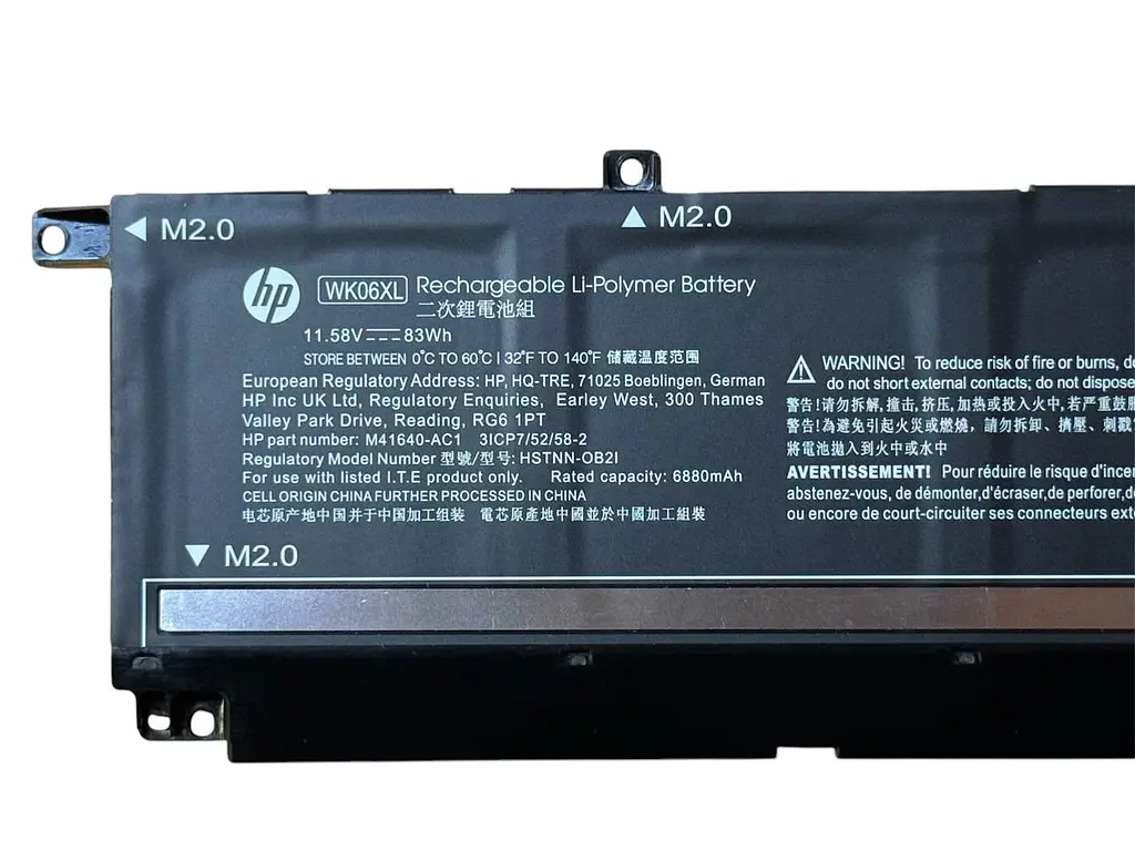Акумулятор для ноутбука HP OMEN 16-K 16-B 16-C 17-CK Victus 16-D 16-E 16-R 16-S 15-FB 15-FA WK06XL v.2 - фото 2