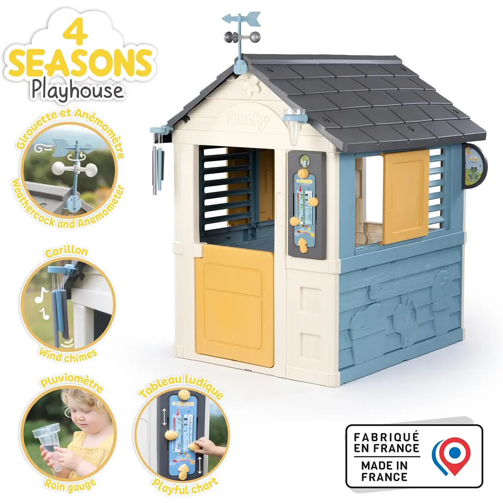 Будинок Smoby Toys Чотири сезони 110х98х143 см (810731) - фото 5