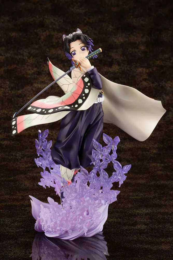 Фигурка Kotobukiya Клинок, рассекающий демонов Шинобу Кочо Demon Slayer Shinobu Kocho 25 см WST DS SK - фото 4