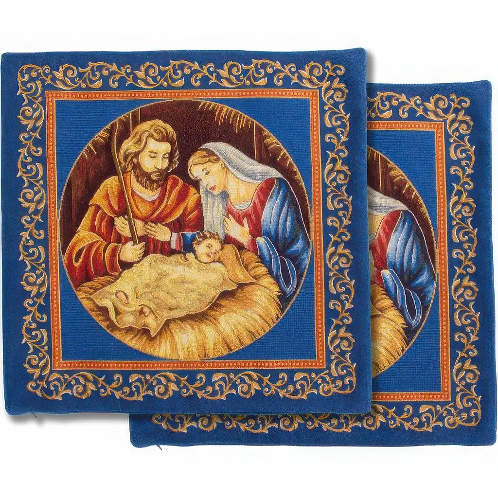 Наволочка гобеленова Lefard Home Textile  Sagrada familia  з люрексом 45х45 см (732-336) - фото 2