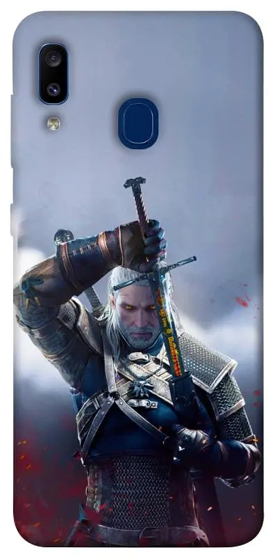 TPU чохол Demsky The witcher gerald для Samsung Galaxy A20 / A30