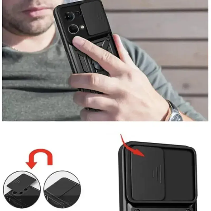 Чохол до мобільного телефона BeCover Military Infinix Smart 7 (X6515) / 7 HD (X6516) Black (710138) - фото 5