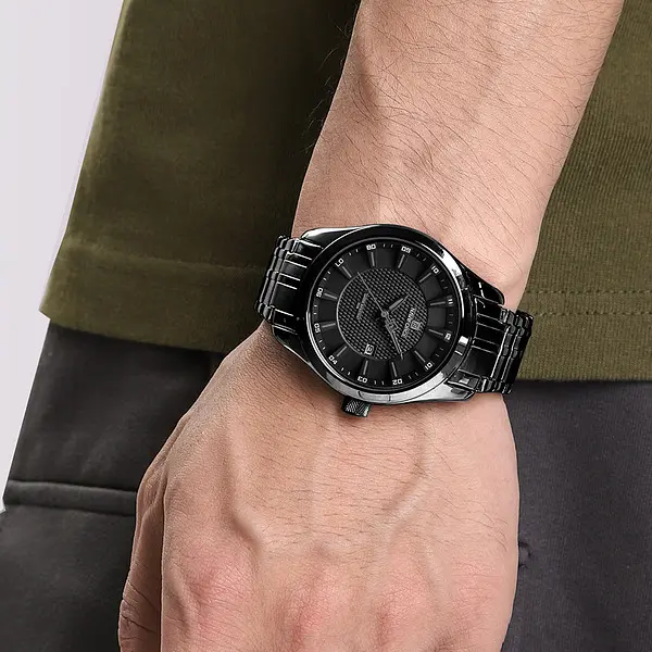 Наручний годинник чоловічий Naviforce Perfect Чорний (3109) - фото 9