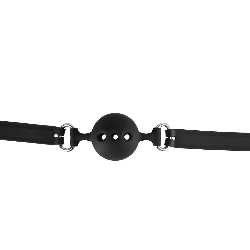 Кляп кулька Erospace Wild Play Mouth Gag With Silicone Ball C14 - фото 3