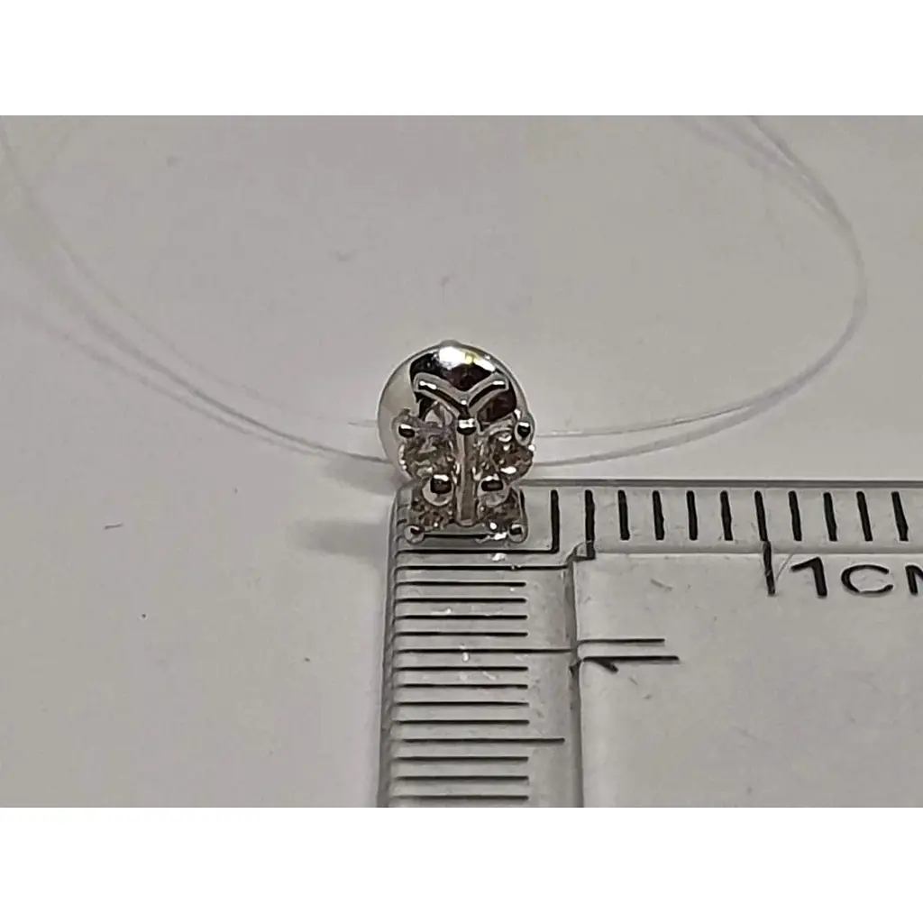 Срібна сережка Dear Метелик з фіанітом. 3010.1С - фото 3