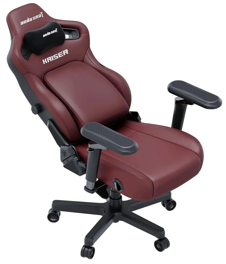 Ігрове крісло Anda Seat Kaiser 4 V2 Size XL Maroon PVC (AD12YDDC-XLL-20-A-PV/C-03) - фото 5