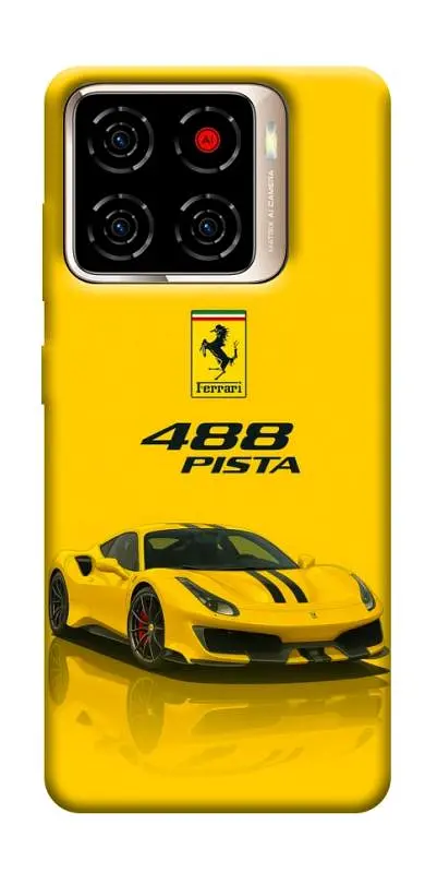 TPU чохол Demsky Yellow beast для ZTE Blade A56