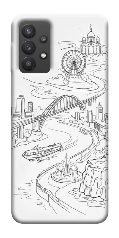 TPU чохол Demsky Dnipro spirit для Samsung Galaxy A32 (A326B) 5G