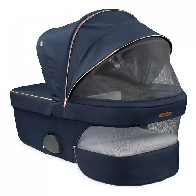 Коляска Peg-Perego Veloce Blue Shine SL, 3в1, синя (PACK-VEL31SL000007) - фото 3