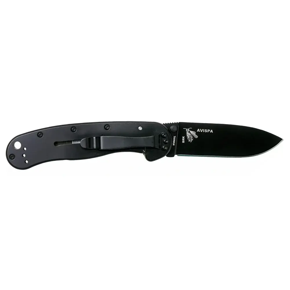 Ніж Esee Knives Avispa Black Blade AUS-8 Nylon Desert Tan - фото 2