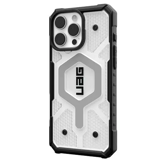 Протиударний чохол UAG Pathfinder Clear Magsafe Ice для iPhone 16 Pro (114464114343) - фото 3
