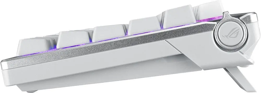 Клавіатура бездротова Asus ROG Azoth RGB WL BT White (90MP031A-BKUA11) - фото 4