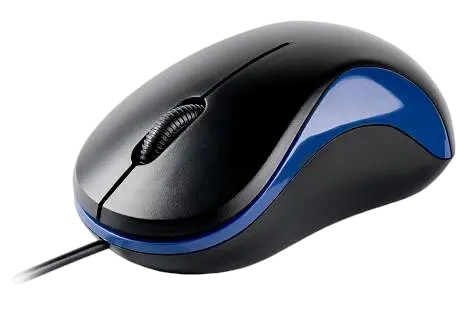 Миша Vinga MS-882 Black/Blue - фото 2