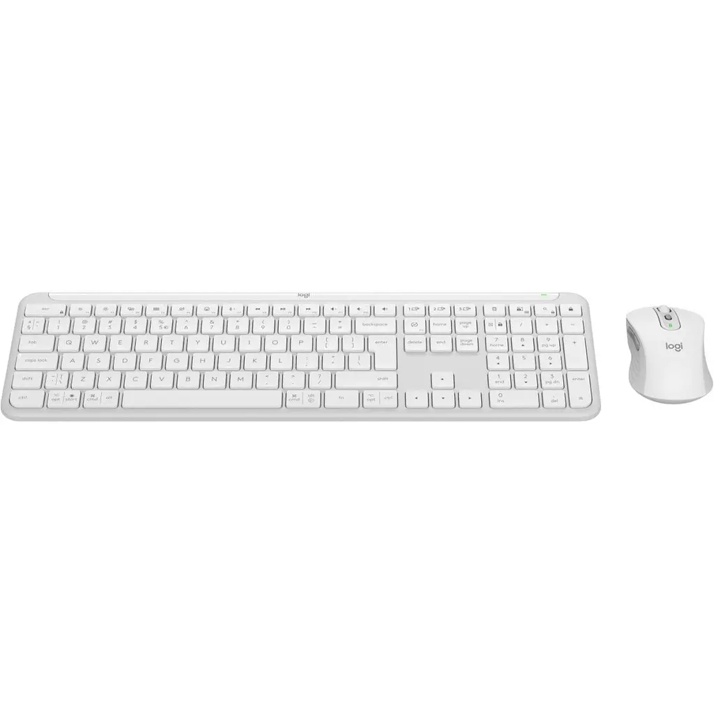 Комплект (клавіатура + миша) Logitech Signature Slim MK950 Off-White UA (920-012491) [122955] - фото 3