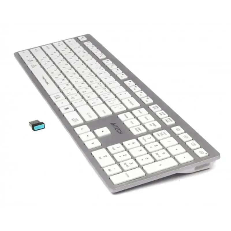 Клавіатура A4Tech FBX50C USB/Bluetooth White (4711421972772) - фото 5