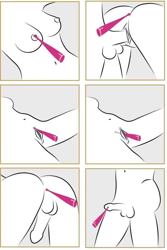 Вібратор Couples Choice Spot 17.5 см рожевий - фото 7