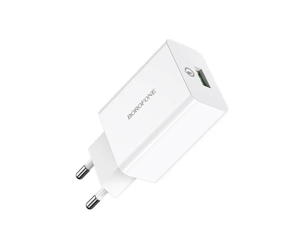 Зарядний пристрій BOROFONE BA21A 1 USB 3.0 A - фото 4