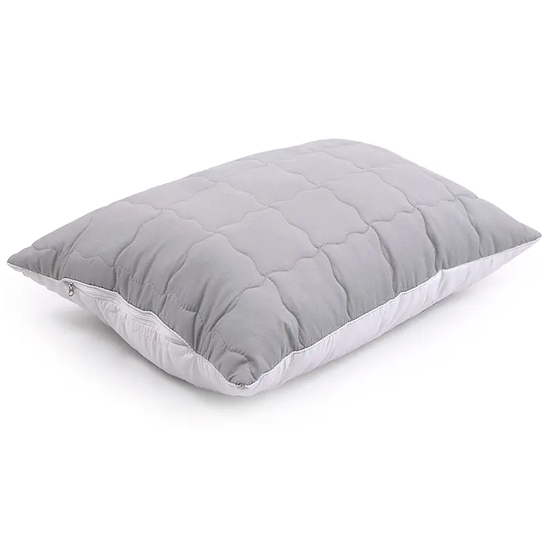 Набір подушок Руно Grey White силіконових 50х70 см 2 шт. (К_Н310.52_Grey White) - фото 4