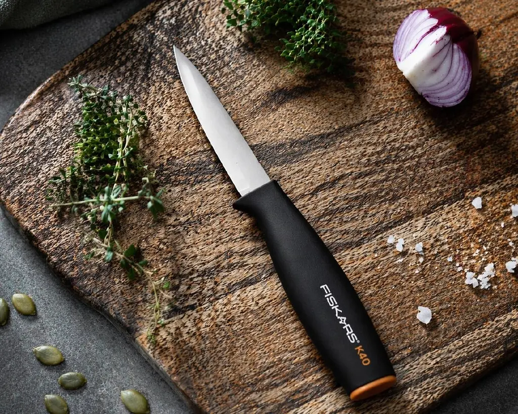 Набір Fiskars: ніж загального призначення K40 Fiskars + ніж складаний Fiskars CarbonMax - фото 2
