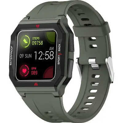 Розумний годинник Gelius Pro GP-SW006 Old School Green - фото 8