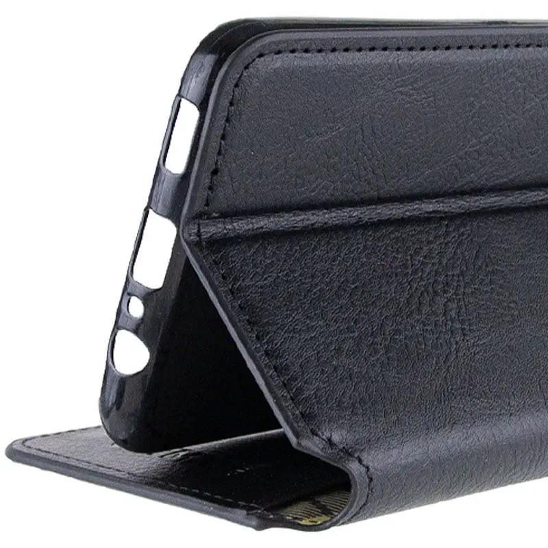 Шкіряний чохол-книжка GETMAN Cubic (PU) для Google Pixel 7a Чорний - фото 4