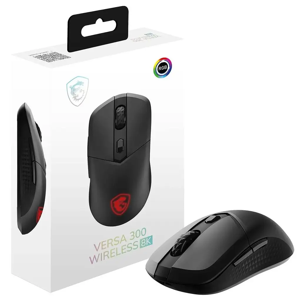 Миша MSI VERSA 300 W 8К Black (VERSA 300 W 8K) - фото 5
