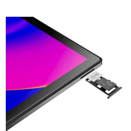 Планшет 10.1" Pixus Line NEW LTE, Grafite, 1280x800, IPS, Unisoc Tiger T7250 8x1.6GHz, RAM 6Gb, ROM 128Gb, GPS, A-GPS, LTE, Wi-Fi, BT, 2 Cam (13Mp + 5Mp), 6600 mAh, Android 16 - фото 5