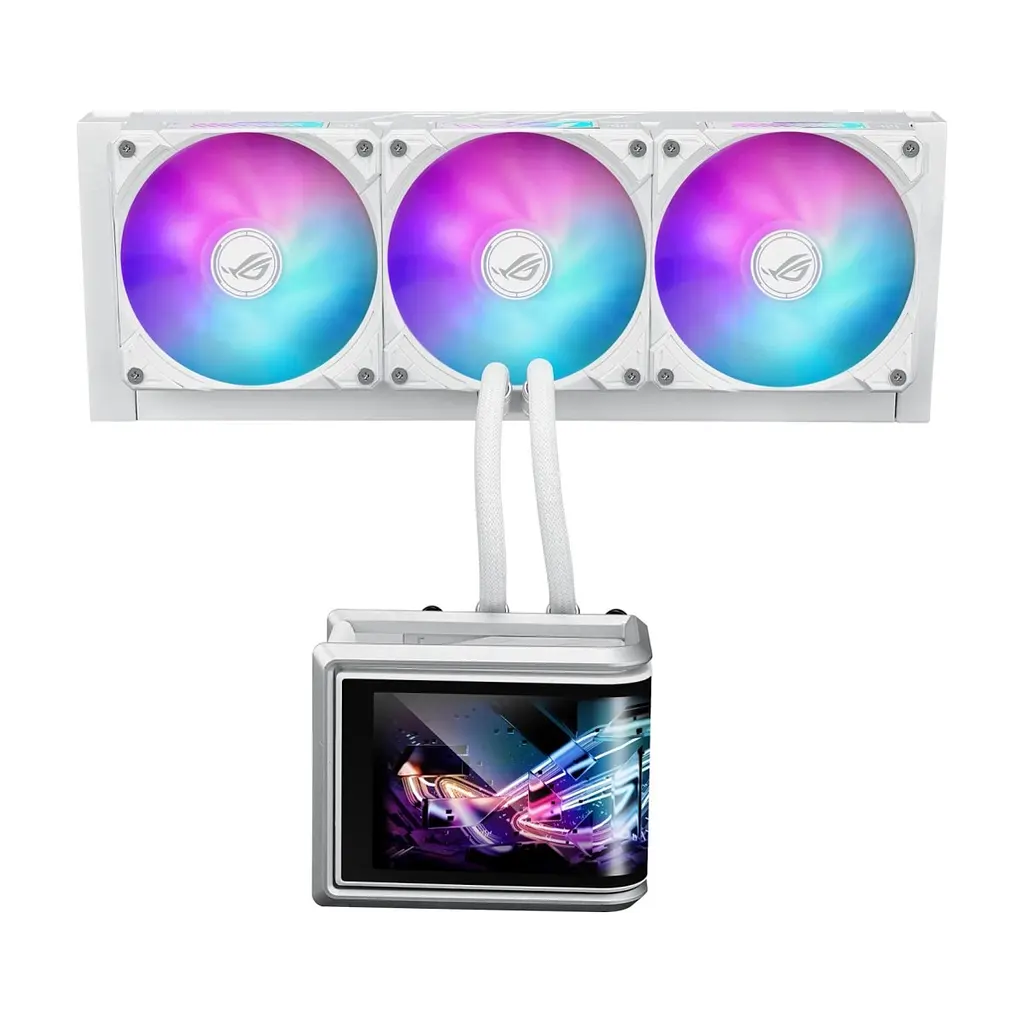 Система рідинного охолодження ASUS ROG Ryuo IV SLC 360 ARGB White (90RC0152-B0EAY0) - фото 2