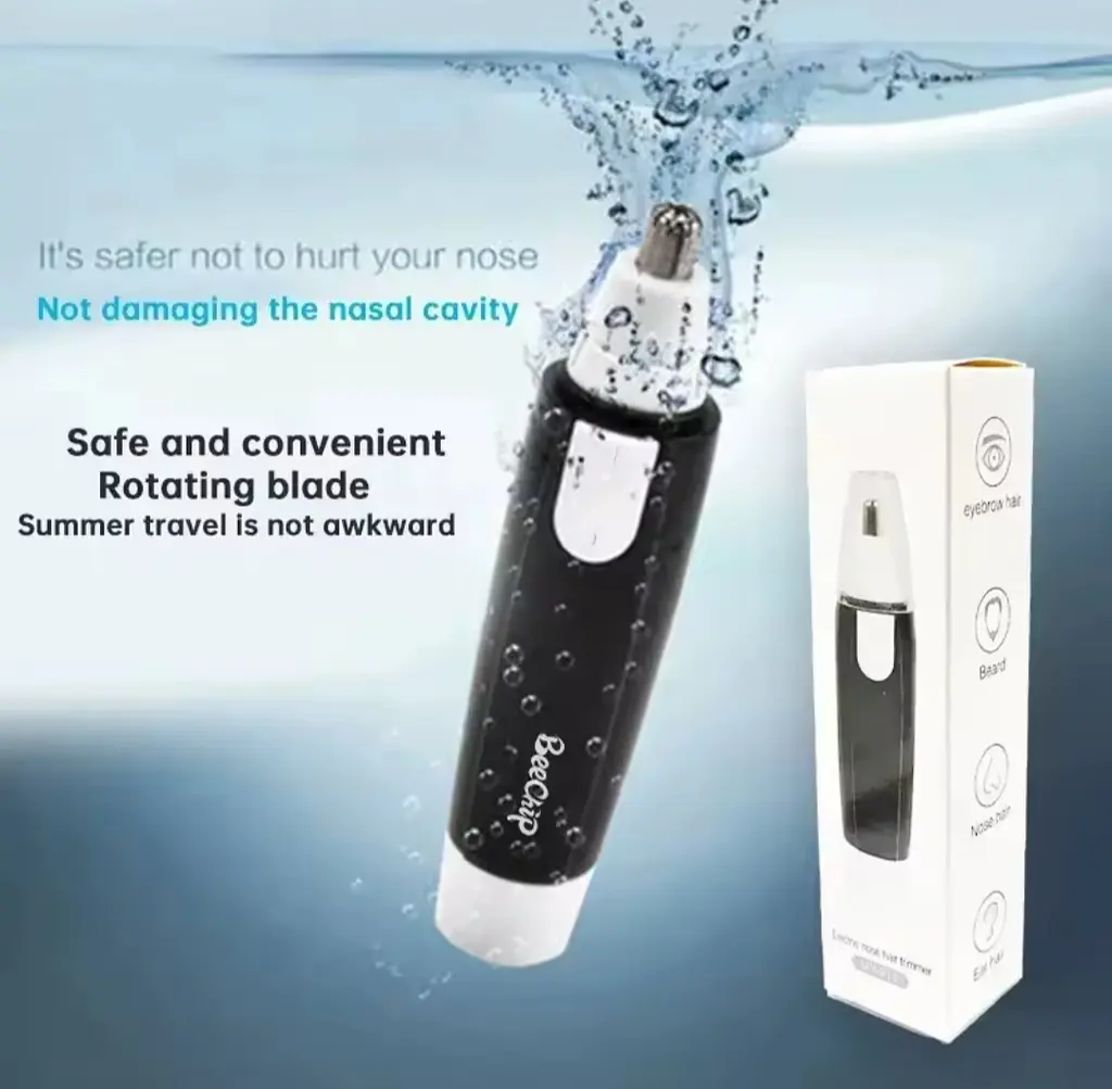 Электрический триммер для носа, шеи, ушей и бровей для мужчин и женщин - фото 3