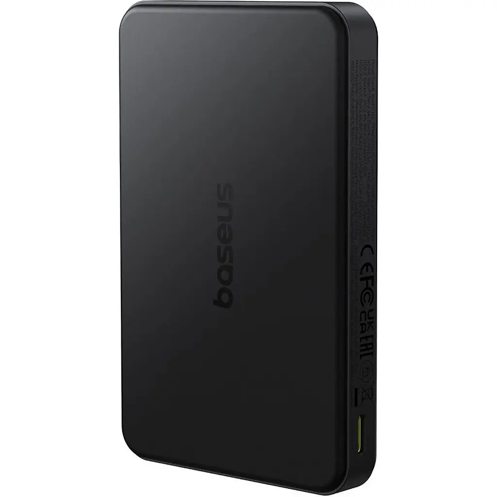 Внешний аккумулятор Baseus Airpow II Qi2 10000mAh 22.5W Black [P10080000123-00] [134990] - фото 2