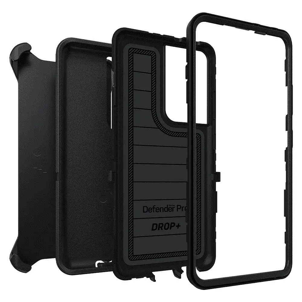 Чохол протиударний із кліпсою-підставкою OtterBox Defender Series 77-81253 для Samsung Galaxy S21 Ultra (6.8") Black - фото 2