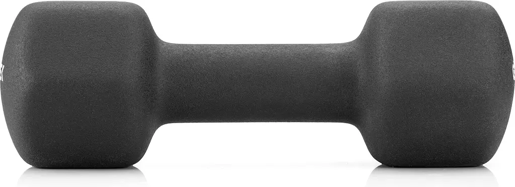 Гантели для фитнеса неопреновые Gymtek Hex 2х4кг черный - фото 7