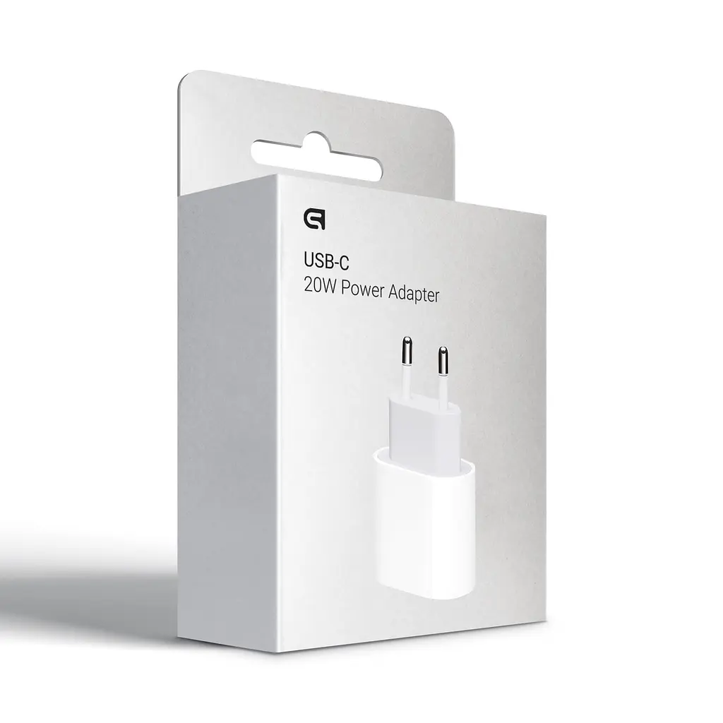Зарядний пристрій AMHJ83 20W White USB-C Power Adapter, підтримка Power Delivery та Quick Charge 3.0, швидка зарядка для iPhone, iPad, смартфонів та планшетів, ArmorStandart (ARM58528) - фото 7