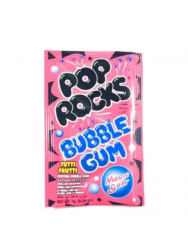 Вибухова карамель Pop Rocks Crackling Gum 9.5g