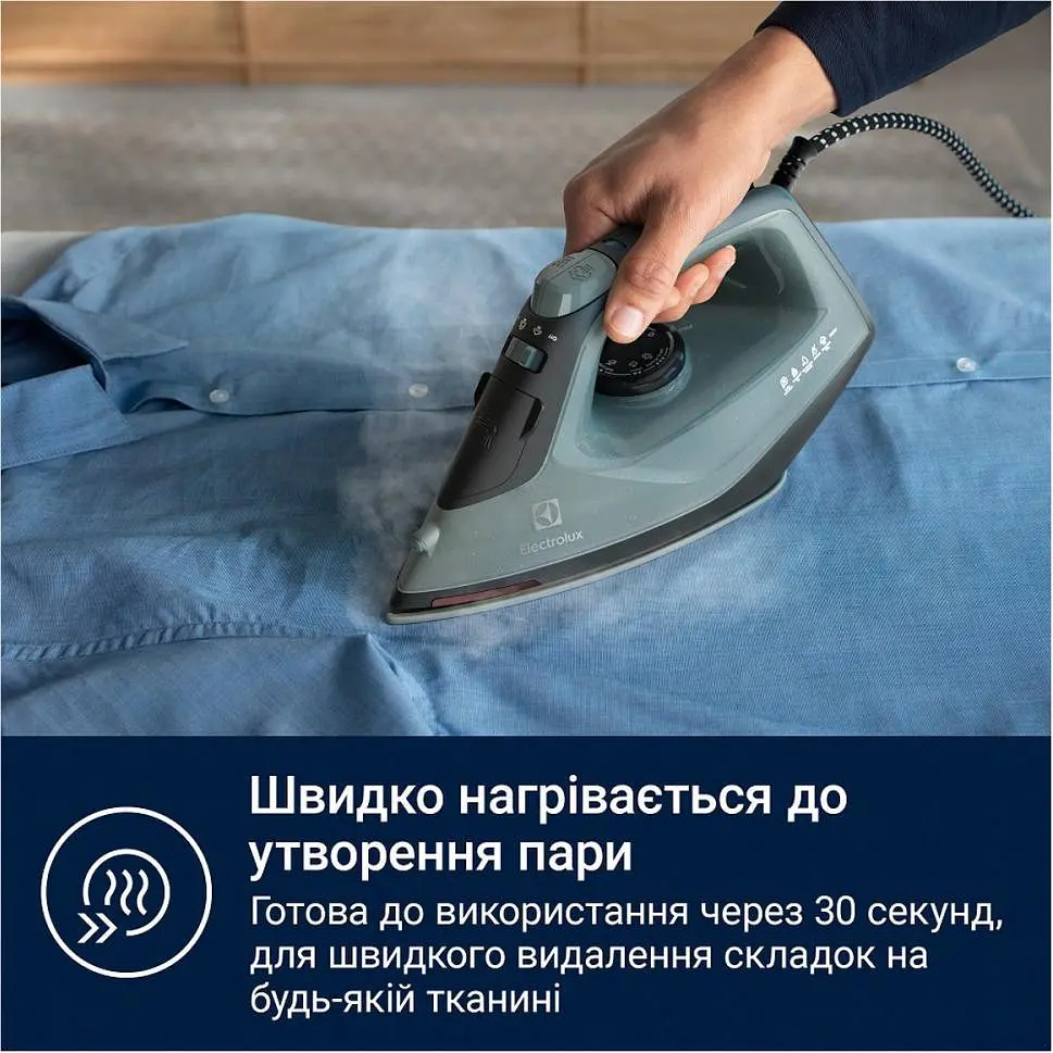 Утюг с паром Electrolux E5SI2-6OG - фото 8