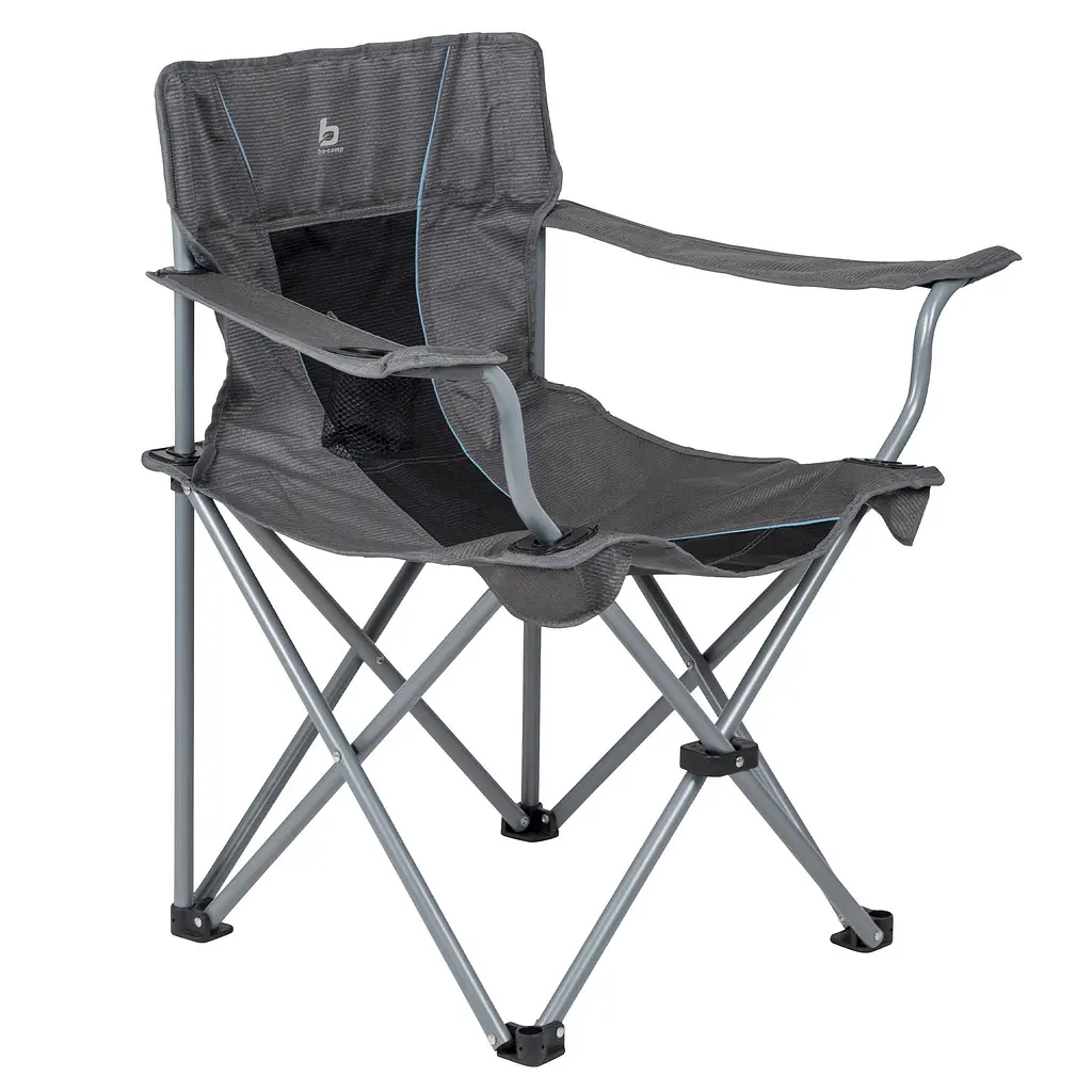 Крісло розкладне Bo-Camp Yukon Anthracite (1204741) - фото 3